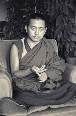 Lama Zopa portrait, 1983