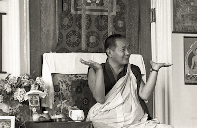 Lama teaching, MI, 1976