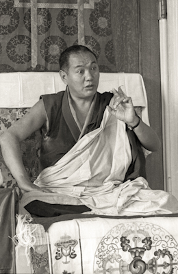 Lama teaching, MI, 1976