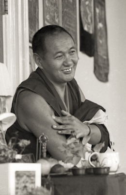 Lama teaching, MI, 1976