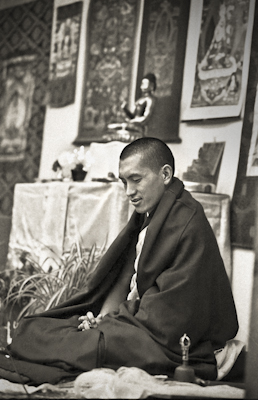 Lama Zopa, Royal Holloway College, 1975