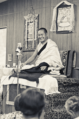 Lama Yeshe, Lake Arrowhead, 1975