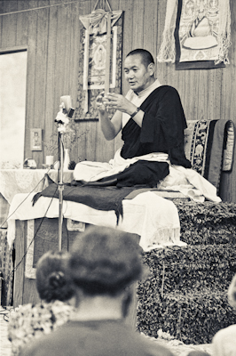 Lama Yeshe, Lake Arrowhead, 1975