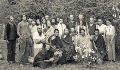 First Meditation Course, Kopan Monastery, 1971