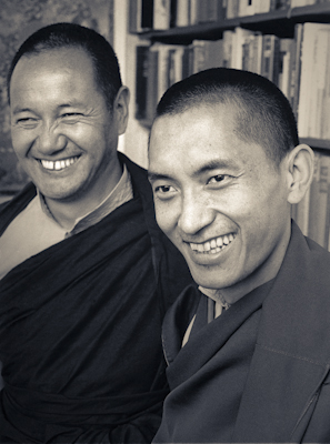 Lama and Rinpoche, New Zealand, 1975