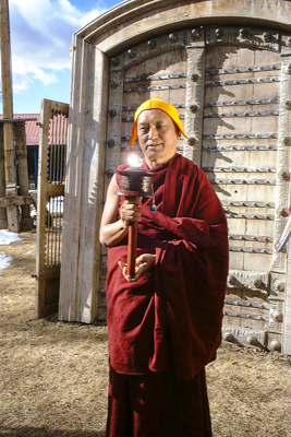 Photo Shoot with Rinpoche, Taos 1999