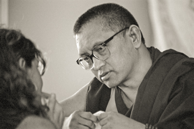 Rinpoche at CIN 1991