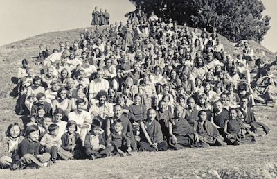 Fifth Meditation Course, Kopan monastery, Nepal, 1973