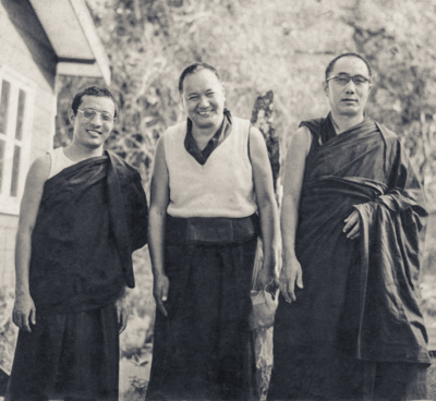 Zasep Tulku, Lama, Geshe Loden, Chenrezig, 1977
