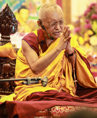 Rinpoche in Singapore, 2010