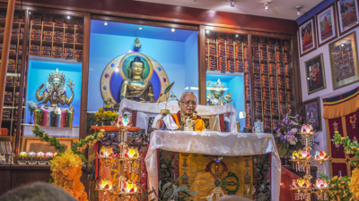 Rinpoche in Singapore, 2010