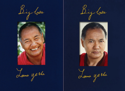 Title image for the multimedia presentation “Big Love: The Life and Teachings of Lama Yeshe (Chapter 7)” featuring Lama Yeshe.