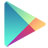 Google Play logo.