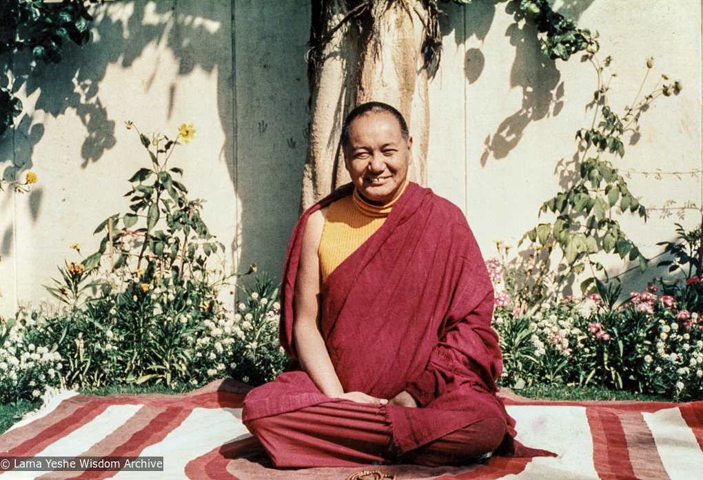 Lama Yeshe at TMMC, 1979