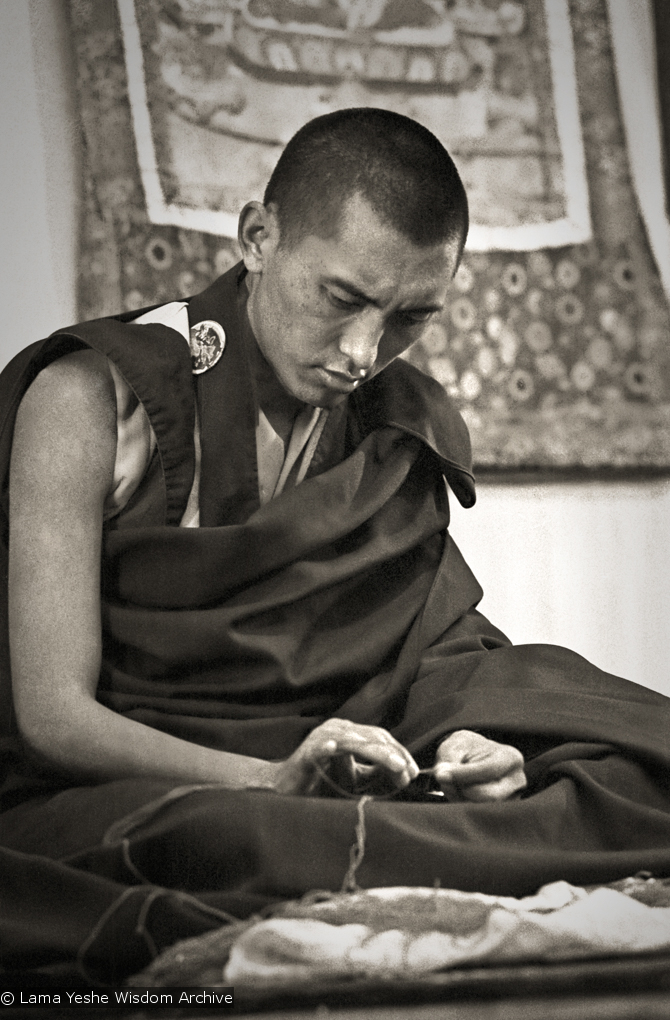 Lama Zopa, Royal Holloway College, 1975