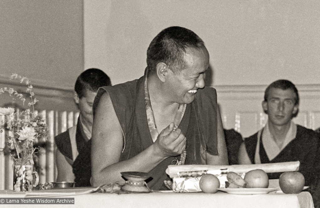 Lama teaching, MI, 1976
