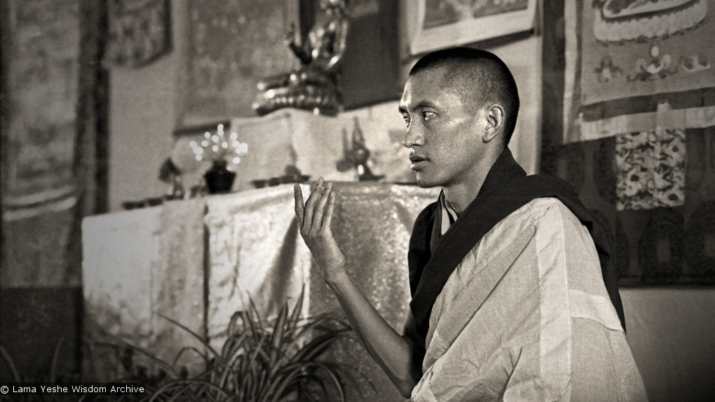 Lama Zopa, Royal Holloway College, 1975