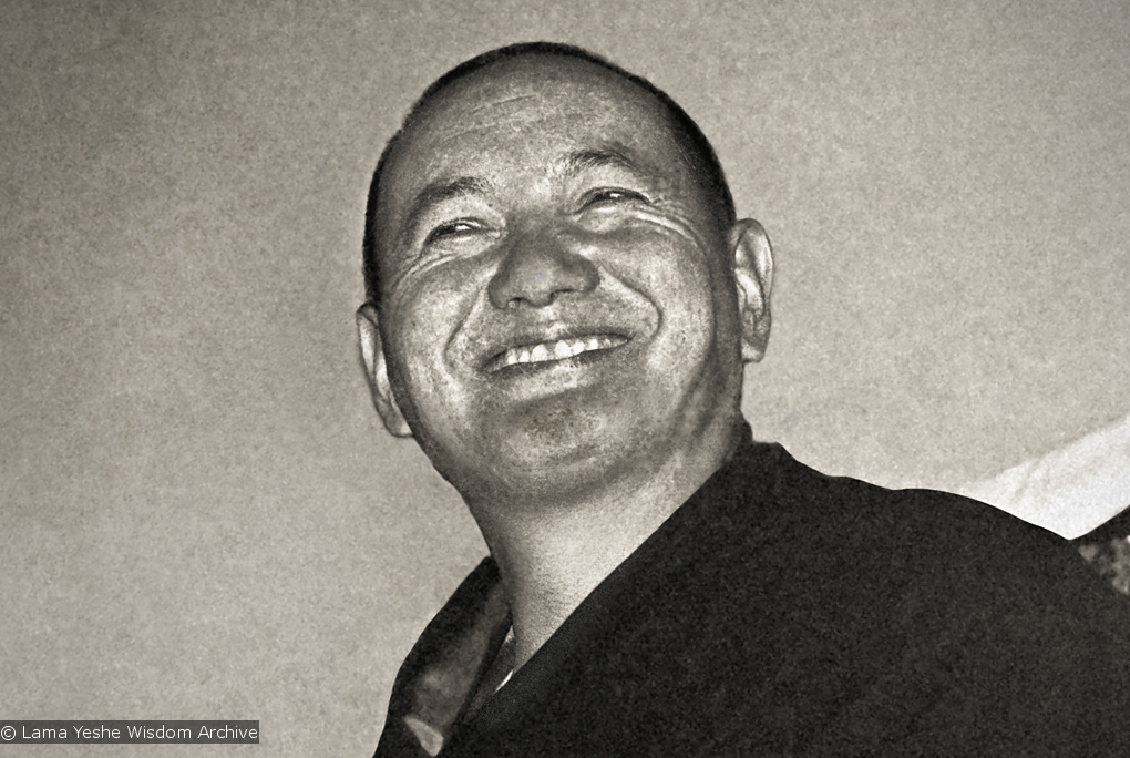 Lama Yeshe, Kensington Town Hall, 1975