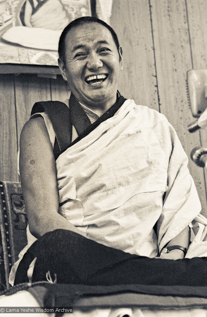 Lama Yeshe, Lake Arrowhead, 1975