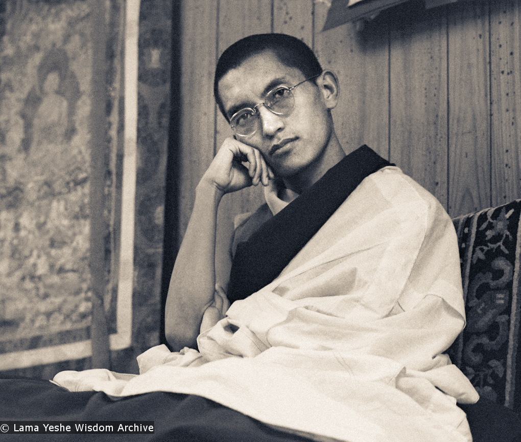 Lama Zopa, Lake Arrowhead, 1975