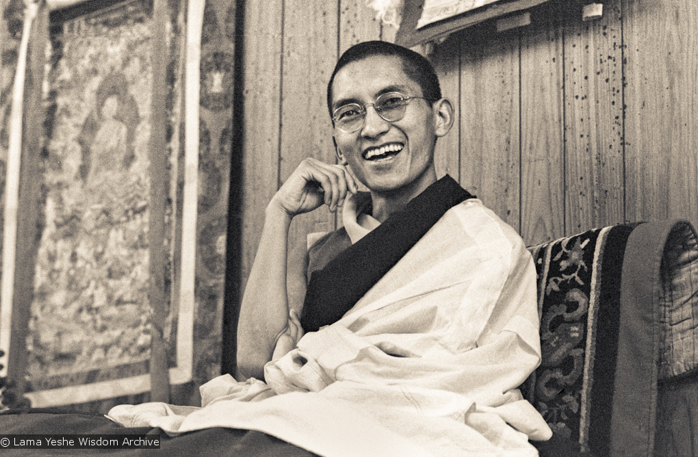 Lama Zopa, Lake Arrowhead, 1975