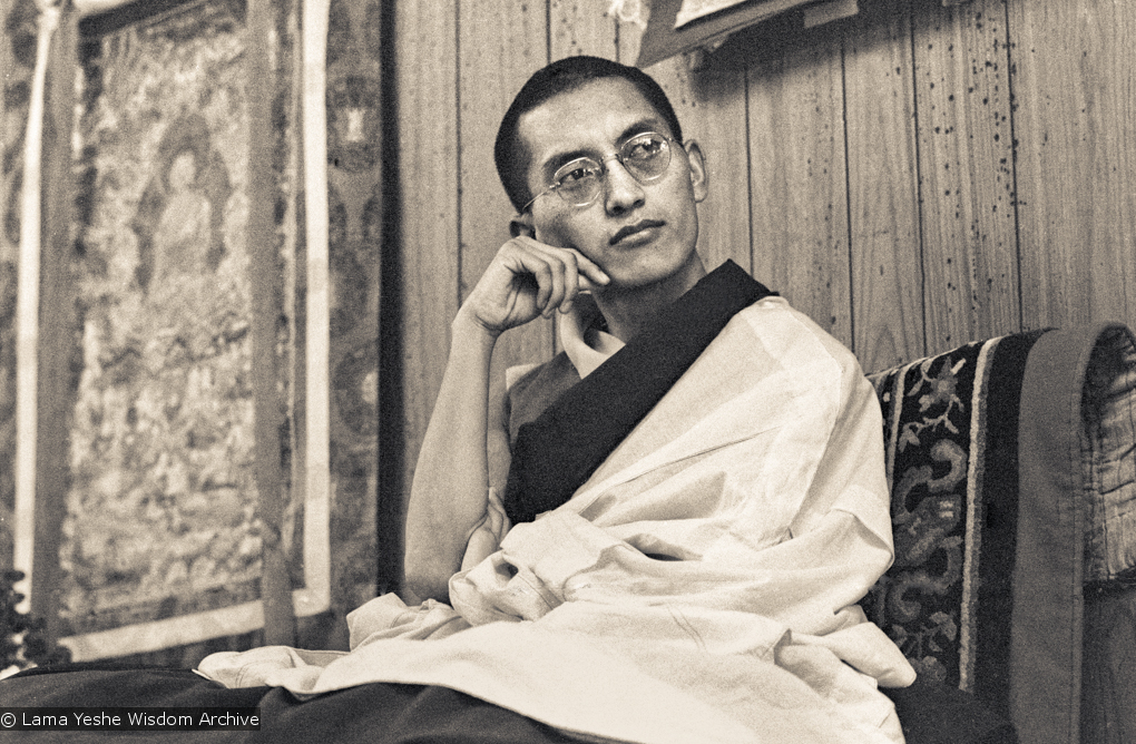 Lama Zopa, Lake Arrowhead, 1975