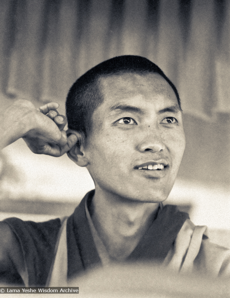 Lama Zopa Rinpoche teaching, 1974
