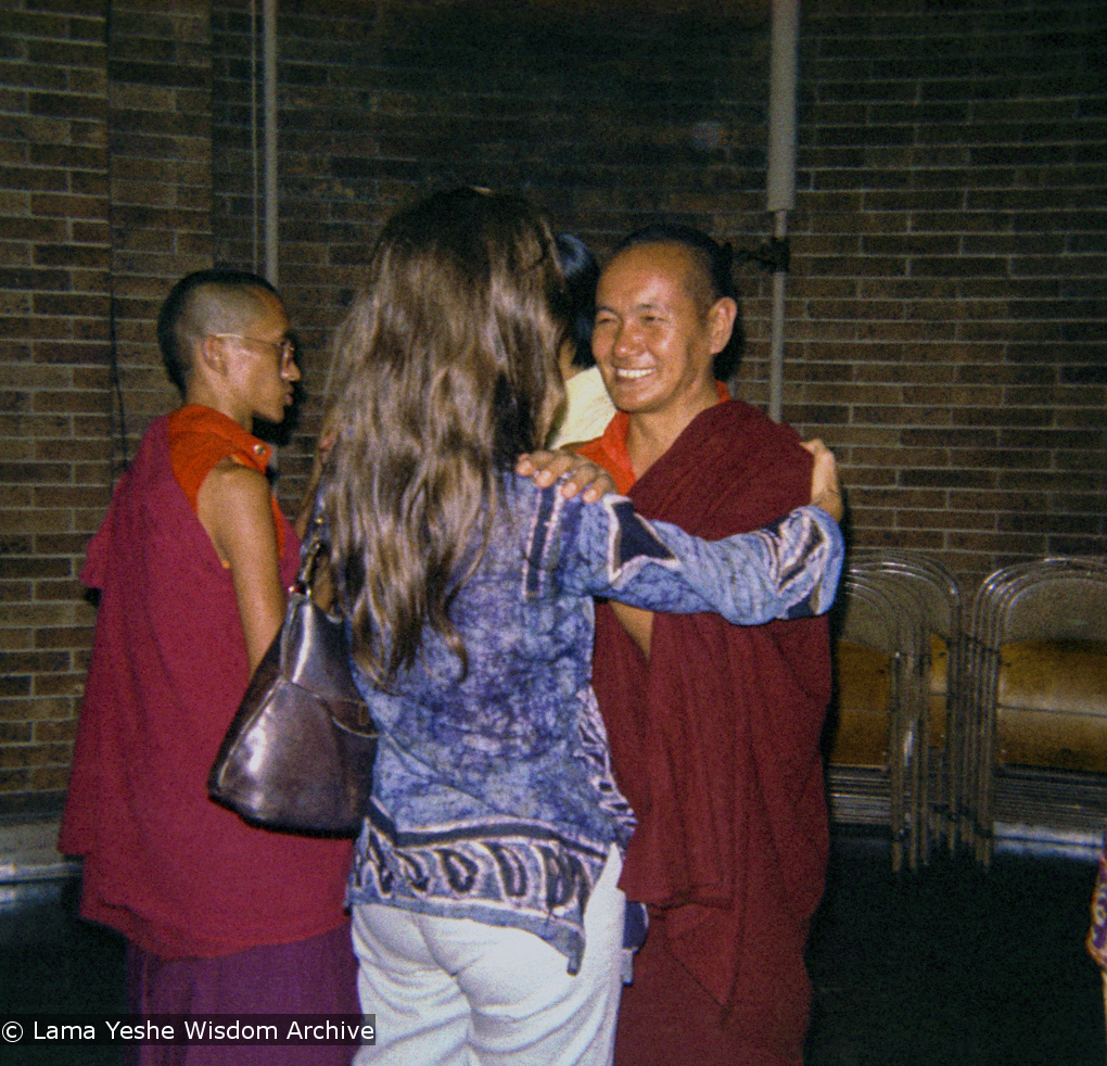 Lama Yeshe teaching in New York City, 1974