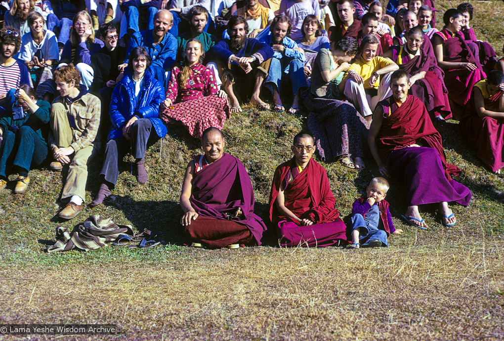 Lama and Rinpoche, 1975