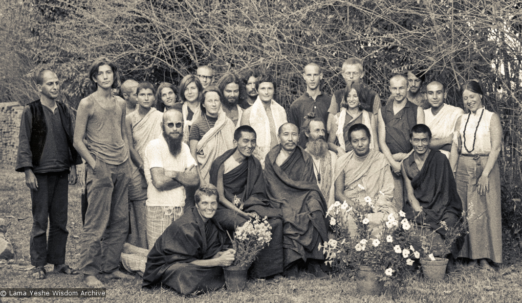 1st Kopan Meditation Course, Spring, 1971