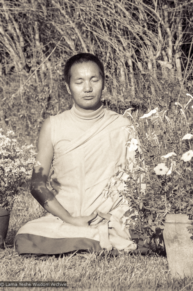 Portrait of Lama Yeshe, 1971