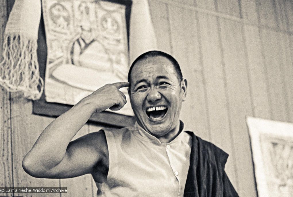 Lama Yeshe, Lake Arrowhead, 1975