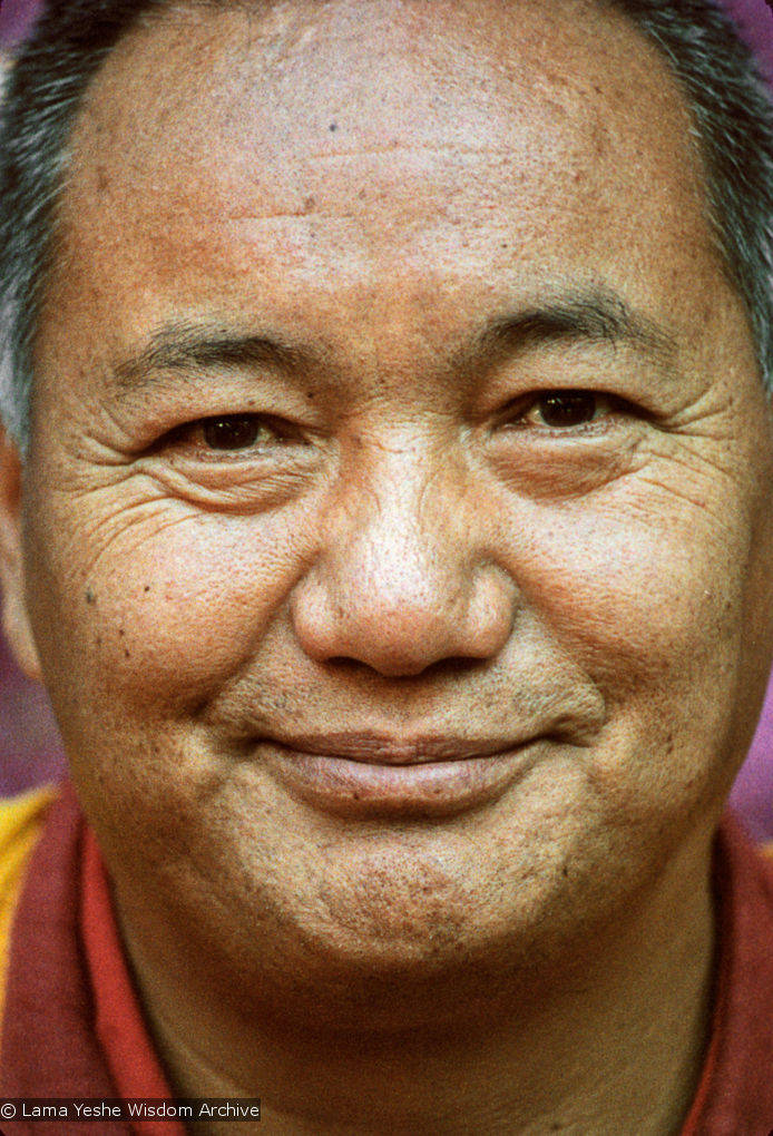 Lama at a family gathering, 1983