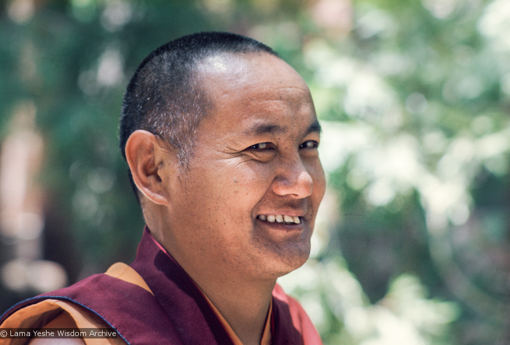 Lama Yeshe, Lake Arrowhead, 1975