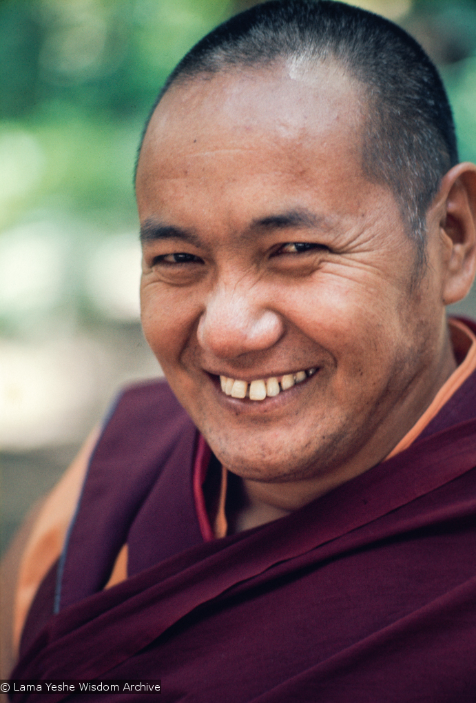 Lama Yeshe, Lake Arrowhead, 1975