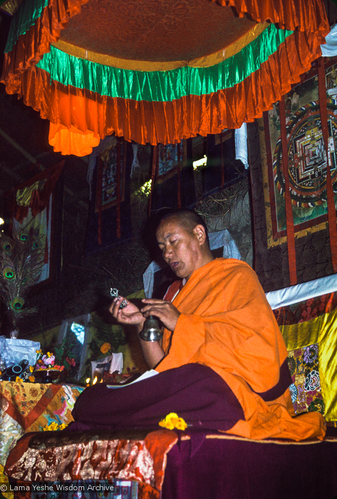 Lama Yeshe, Kopan, 1975