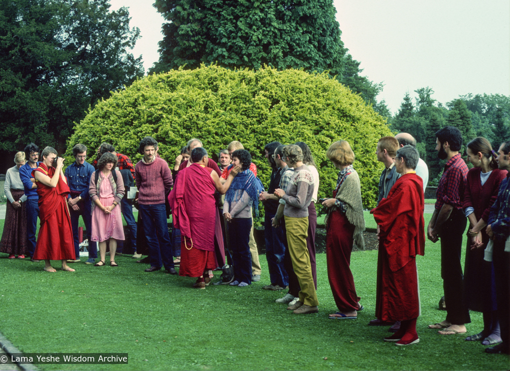Arriving at Manjushri, 1982