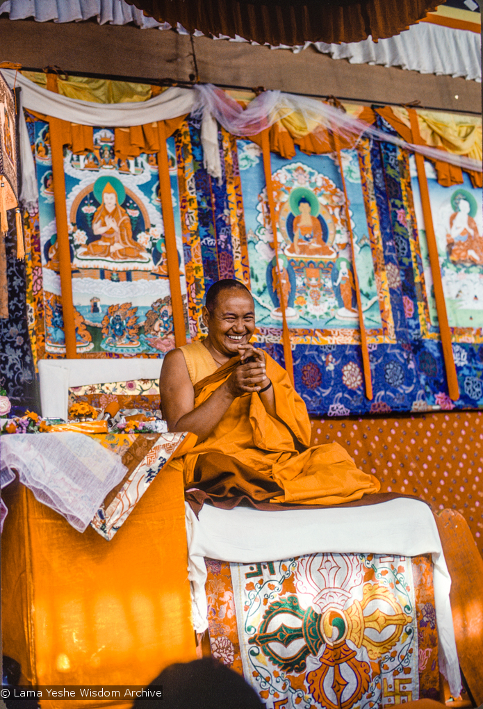 Lama Yeshe, 12th Meditation Course, Kopan,1979