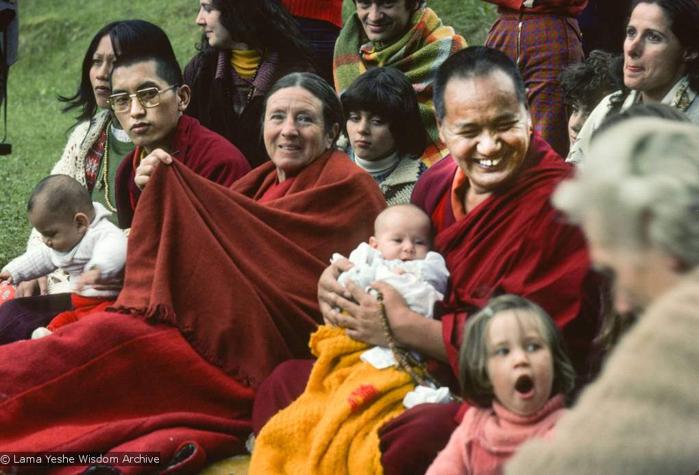 Group photo, Taceno, 1976