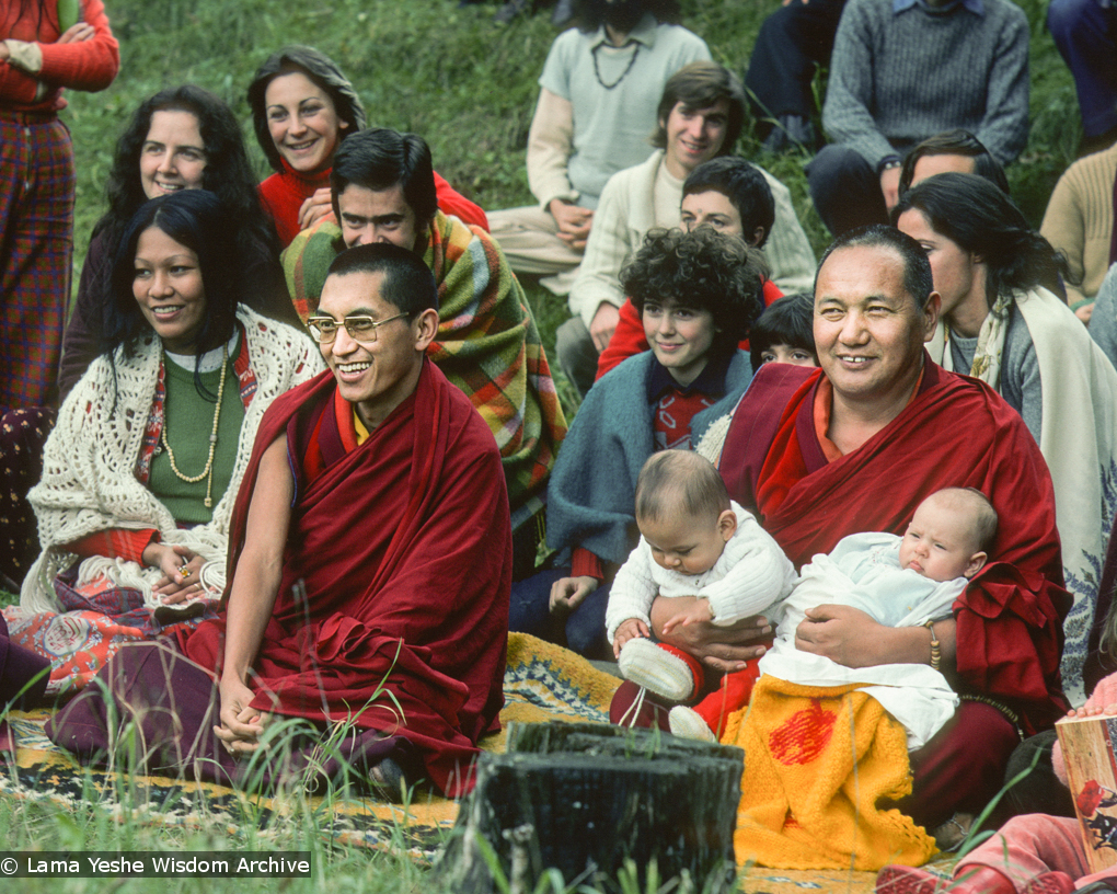 Group photo, Taceno, 1976