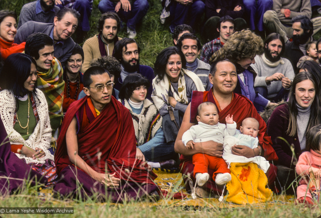 Group photo, Taceno, 1976