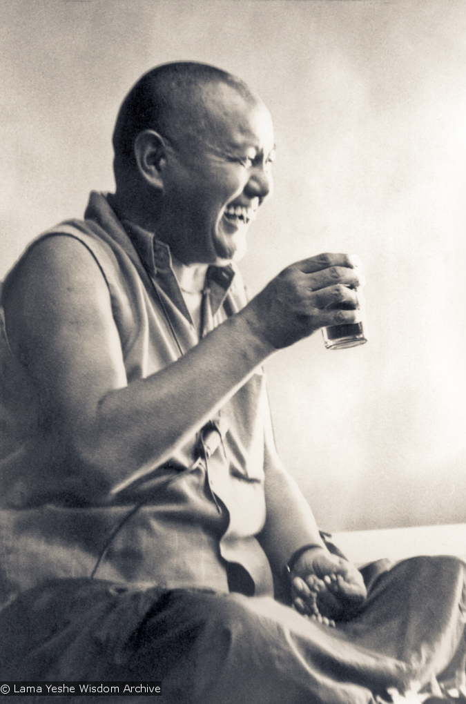 Lama teaching at UCSC, 1978