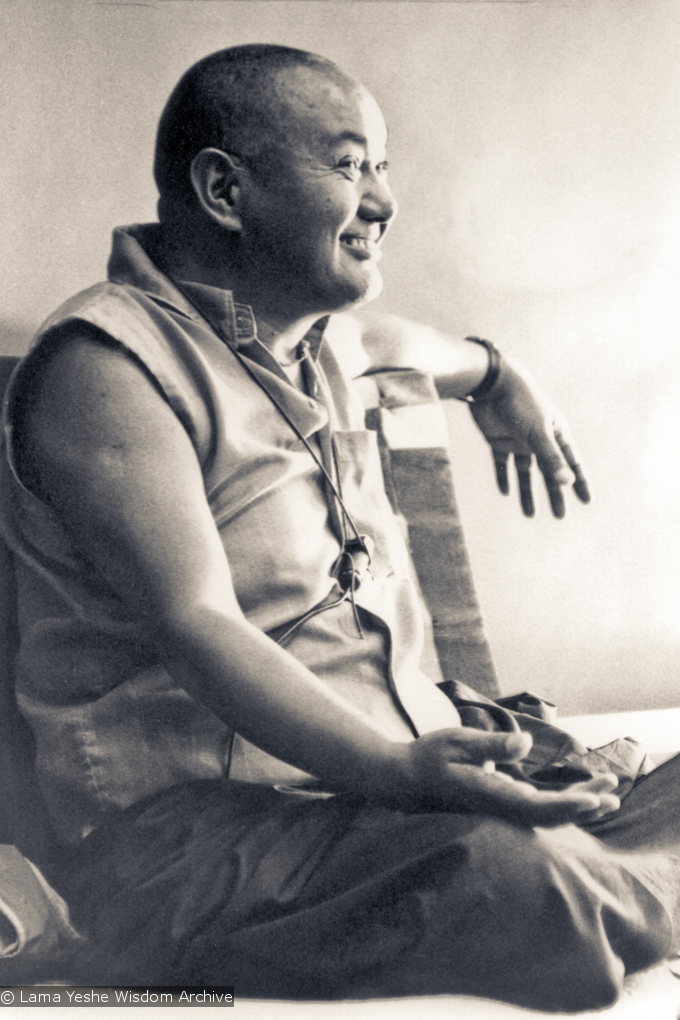 Lama teaching at UCSC, 1978