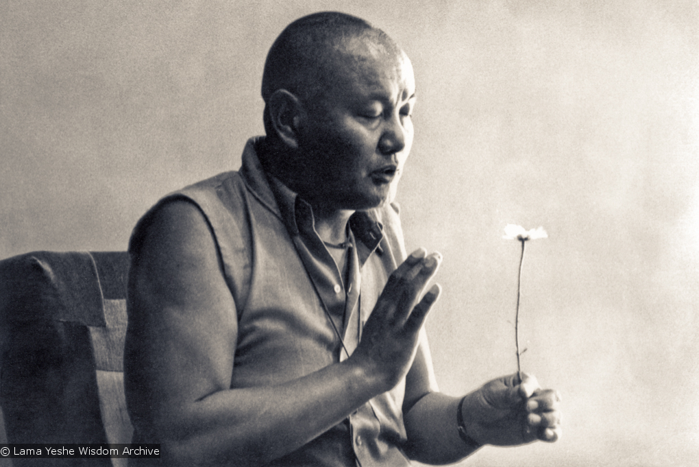 Lama teaching at UCSC, 1978