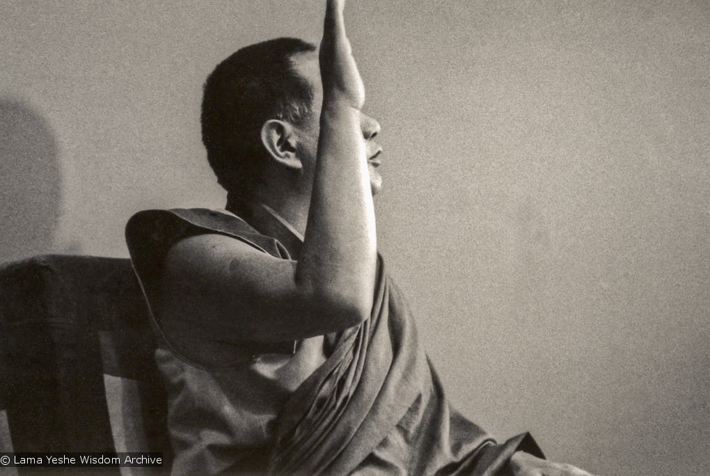 Lama teaching at UCSC, 1978