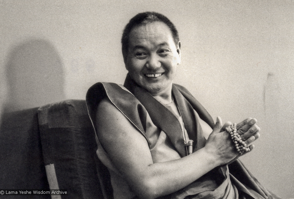 Lama teaching at UCSC, 1978