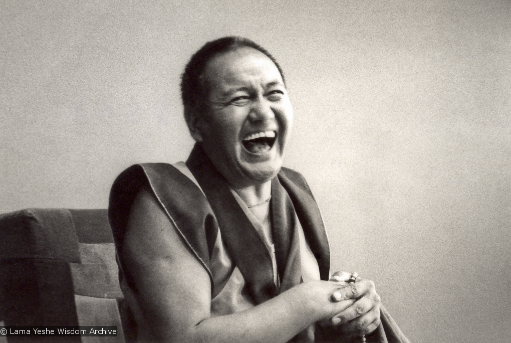 Lama teaching at UCSC, 1978