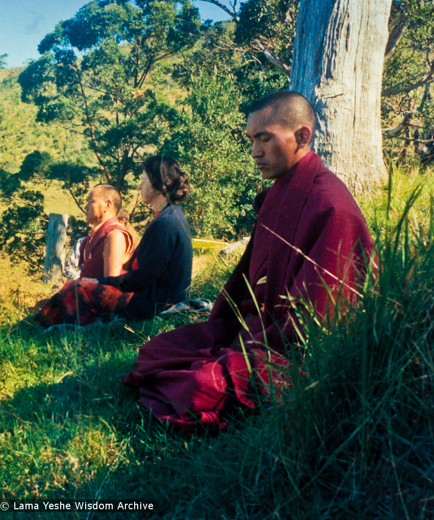 Lama, Beatrice and Rinpoche, 1975