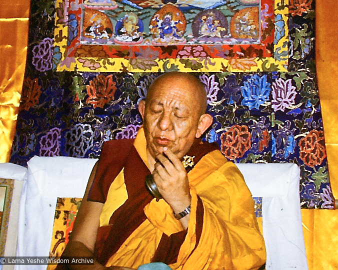 Tsenshab Serkong Rinpoche, Tushita, 1982
