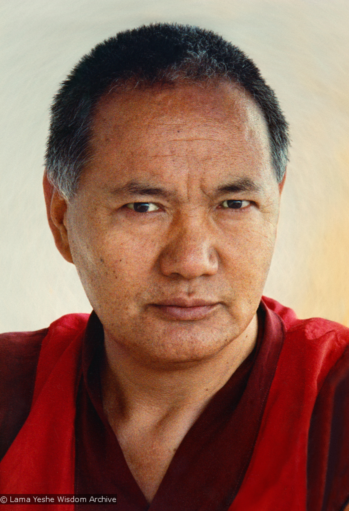 Lama Yeshe portrait, 1983